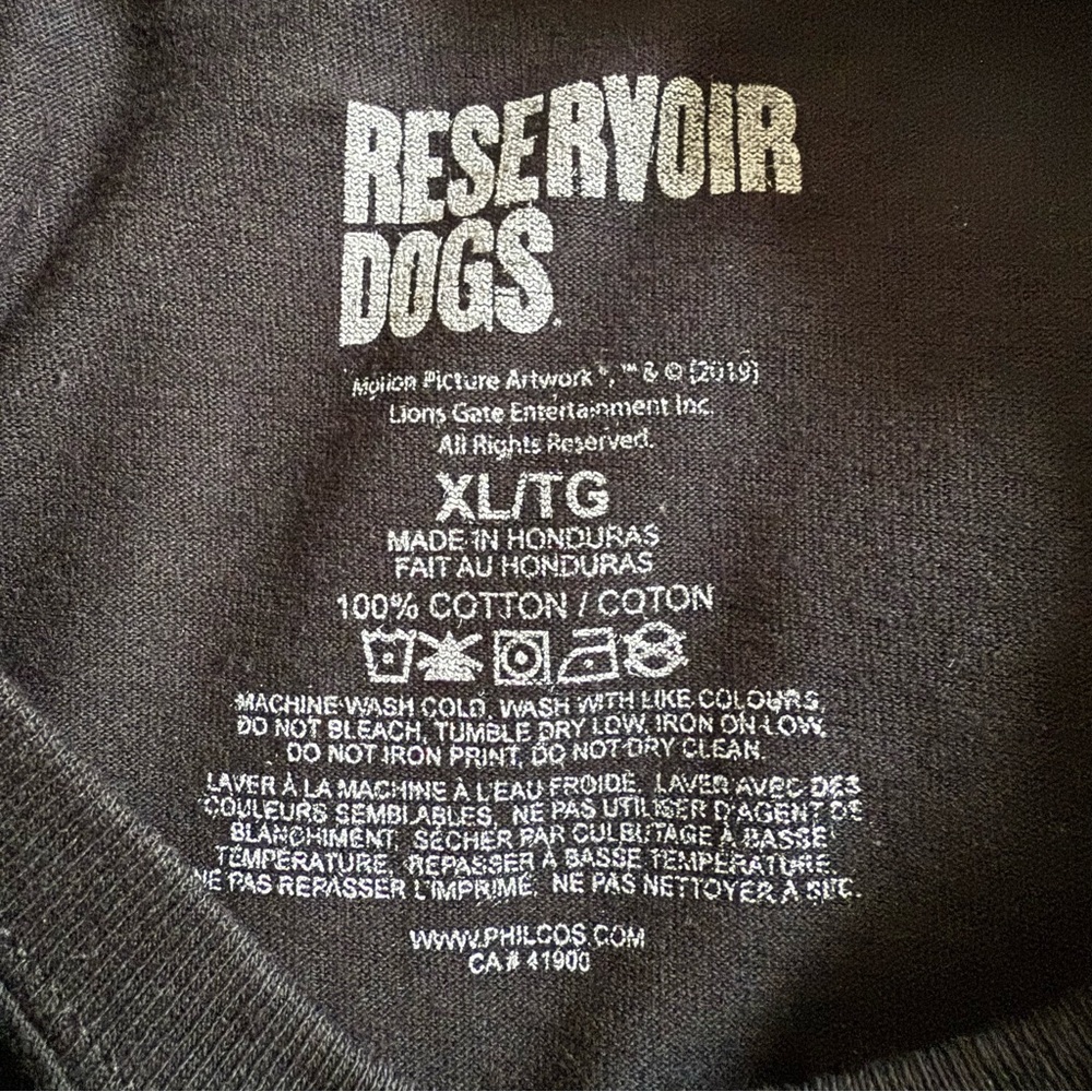 NEW Reservoir Dogs Men’s Black Graphic T Shirt Sizes S, M, L, XL, XXL - Picture 8 of 10